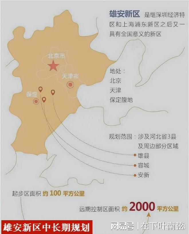 星空体育(中国)官方网站雄安新区可改为雄安市规格为副省级可构成京津冀区域中心城市